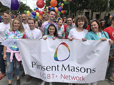 Pinsent Masons at London Pride