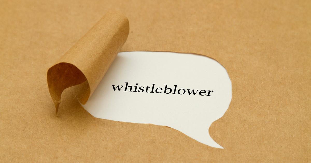 whistleblower on torn card seo