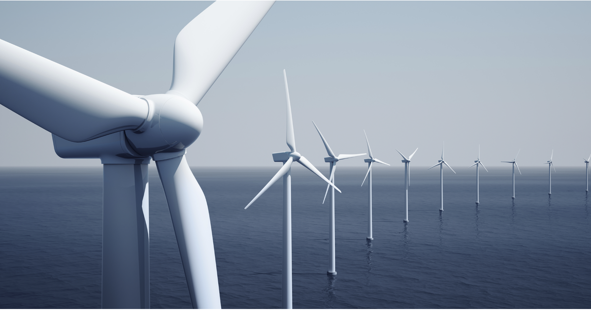 Wind turbines on the ocean offshore wind-LinkedIn